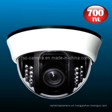 700tvl plástico de seguridad domo IR CCTV CCD cámara